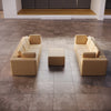 Modulares Outdoor Lounge Sofa Set Eden – Wetterfest, Komfortabel, Vielseitig