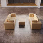Lade das Bild in den Galerie-Viewer, Modulares Outdoor Lounge Sofa Set Eden – Wetterfest, Komfortabel, Vielseitig
