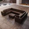Premium Gartensofa Bezug Eden U Closed Wasserdicht UV-Schutz Reißfest Langlebig