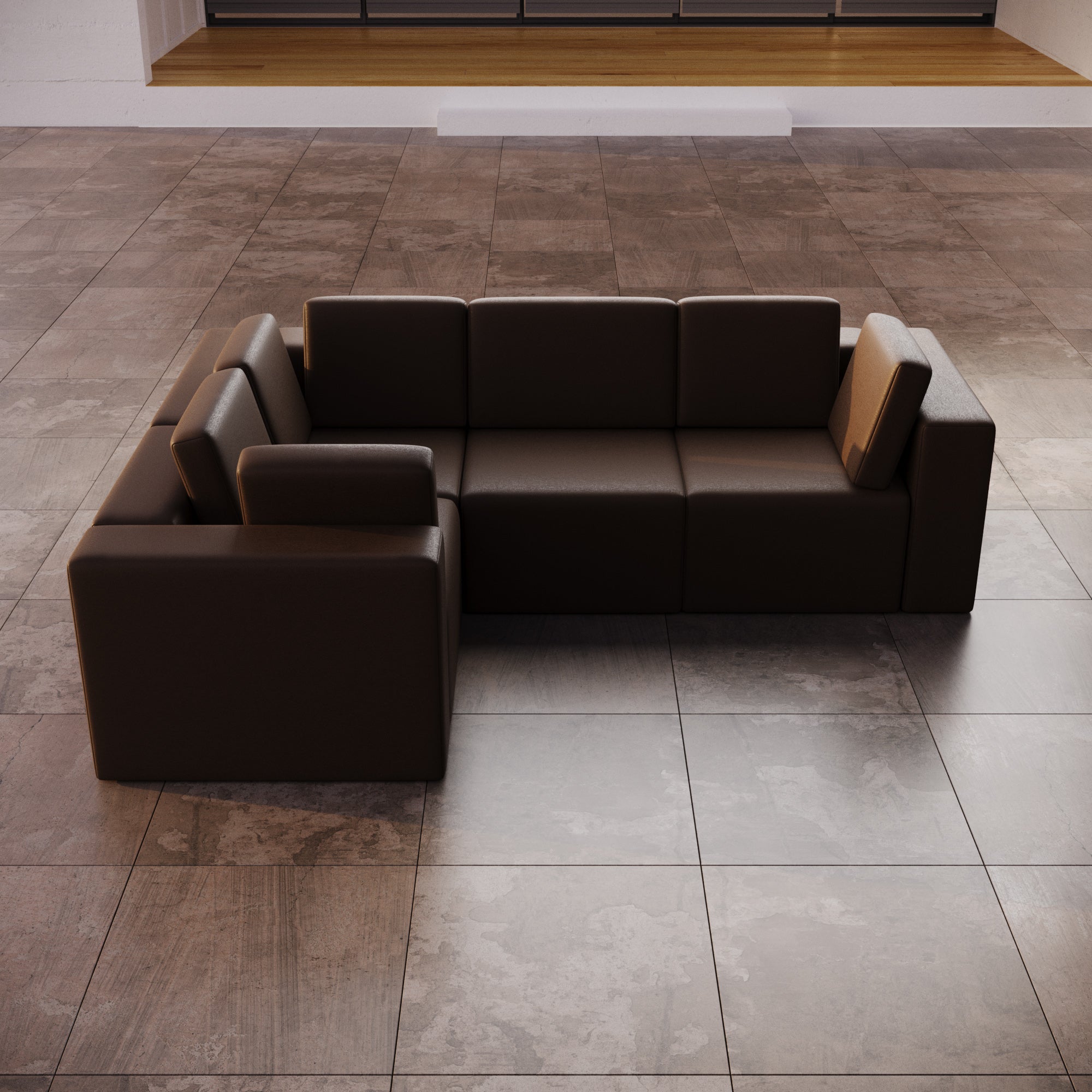Modulares Gartensofa Eden L: Flexibles Outdoor Lounge Set für Ihren Garten