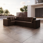 Lade das Bild in den Galerie-Viewer, Luxuriöses Modulares Gartensofa Eden L Maxi – Wetterfest &amp; Komfortabel

