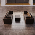 Lade das Bild in den Galerie-Viewer, Modulares Outdoor Lounge Sofa Set Eden – Wetterfest, Komfortabel, Vielseitig
