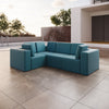 Modulares Gartensofa Eden L: Flexibles Outdoor Lounge Set für Ihren Garten