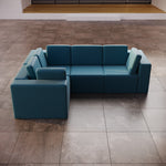Lade das Bild in den Galerie-Viewer, Elegantes Modulares Gartensofa Eden L: Wetterfest, Flexibel für Luxuriöse Outdoor-Momente

