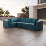 Lade das Bild in den Galerie-Viewer, Luxus Wetterfester Bezug für Eden L Maxi Gartensofa – UV-Beständiger Outdoor Schutz
