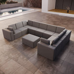 Lade das Bild in den Galerie-Viewer, Premium Gartensofa Bezug Eden U Closed Wasserdicht UV-Schutz Reißfest Langlebig
