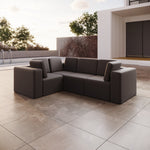 Lade das Bild in den Galerie-Viewer, Modulares Gartensofa Eden L: Flexibles Outdoor Lounge Set für Ihren Garten
