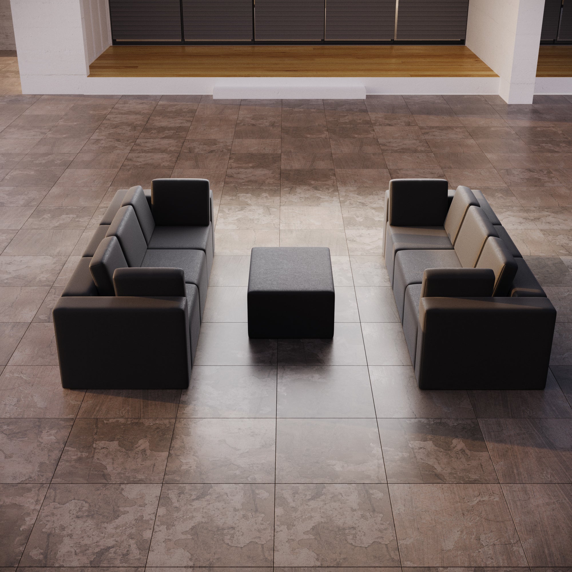Modulares Outdoor Lounge Sofa Set Eden – Wetterfest, Komfortabel, Vielseitig