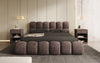 Designer Polsterbett Boston Kordstoff mit Stauraum – Luxuriös, Modern, Komfortabel