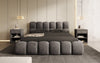 Designer Polsterbett Boston Kordstoff mit Stauraum – Luxuriös, Modern, Komfortabel