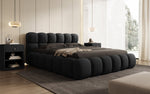Lade das Bild in den Galerie-Viewer, Designer Polsterbett Boston Bouclé mit Integriertem Stauraum für Ihr Schlafzimmer
