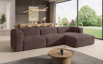 Lade das Bild in den Galerie-Viewer, Luxuriöses Designer Cord Ecksofa Comfy L – Modern, Gemütlich, Vielseitig Wohnzimmer

