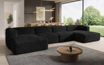 Lade das Bild in den Galerie-Viewer, Gemütliches U-förmiges Cord-Sofa: Luxuriöser Komfort mit Schlaffunktion und Stauraum
