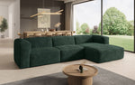 Lade das Bild in den Galerie-Viewer, Luxuriöses Designer Cord Ecksofa Comfy L – Modern, Gemütlich, Vielseitig Wohnzimmer
