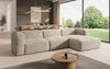 Luxuriöses Designer Cord Ecksofa Comfy L – Modern, Gemütlich, Vielseitig Wohnzimmer