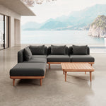 Lade das Bild in den Galerie-Viewer, Luxuriöses Nouri Ecksofa Modulgruppe Garten Outdoor Lounge Wetterfest Sunbrella
