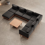 Lade das Bild in den Galerie-Viewer, Nouri Aevora™ Luxus Outdoor Wohnlandschaft – Modulares Gartensofa mit Sunbrella Stoff
