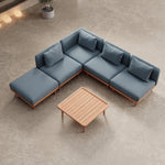 Lade das Bild in den Galerie-Viewer, Luxuriöses Nouri Ecksofa Modulgruppe Garten Outdoor Lounge Wetterfest Sunbrella
