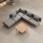 Lade das Bild in den Galerie-Viewer, Luxuriöses Nouri Ecksofa Modulgruppe Garten Outdoor Lounge Wetterfest Sunbrella
