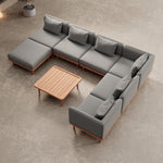 Lade das Bild in den Galerie-Viewer, Nouri Aevora™ Luxus Outdoor Wohnlandschaft – Modulares Gartensofa mit Sunbrella Stoff
