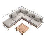 Lade das Bild in den Galerie-Viewer, Luxuriöses Nouri Ecksofa Modulgruppe Garten Outdoor Lounge Wetterfest Sunbrella
