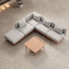 Luxuriöses Nouri Ecksofa Modulgruppe Garten Outdoor Lounge Wetterfest Sunbrella