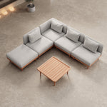 Lade das Bild in den Galerie-Viewer, Luxuriöses Nouri Ecksofa Modulgruppe Garten Outdoor Lounge Wetterfest Sunbrella
