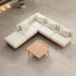 Lade das Bild in den Galerie-Viewer, Luxuriöses Nouri Ecksofa Modulgruppe Garten Outdoor Lounge Wetterfest Sunbrella
