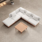 Lade das Bild in den Galerie-Viewer, Nouri Modulares Garten-Ecksofa: Luxuriöse Aevora™ Lounge für Außenbereiche
