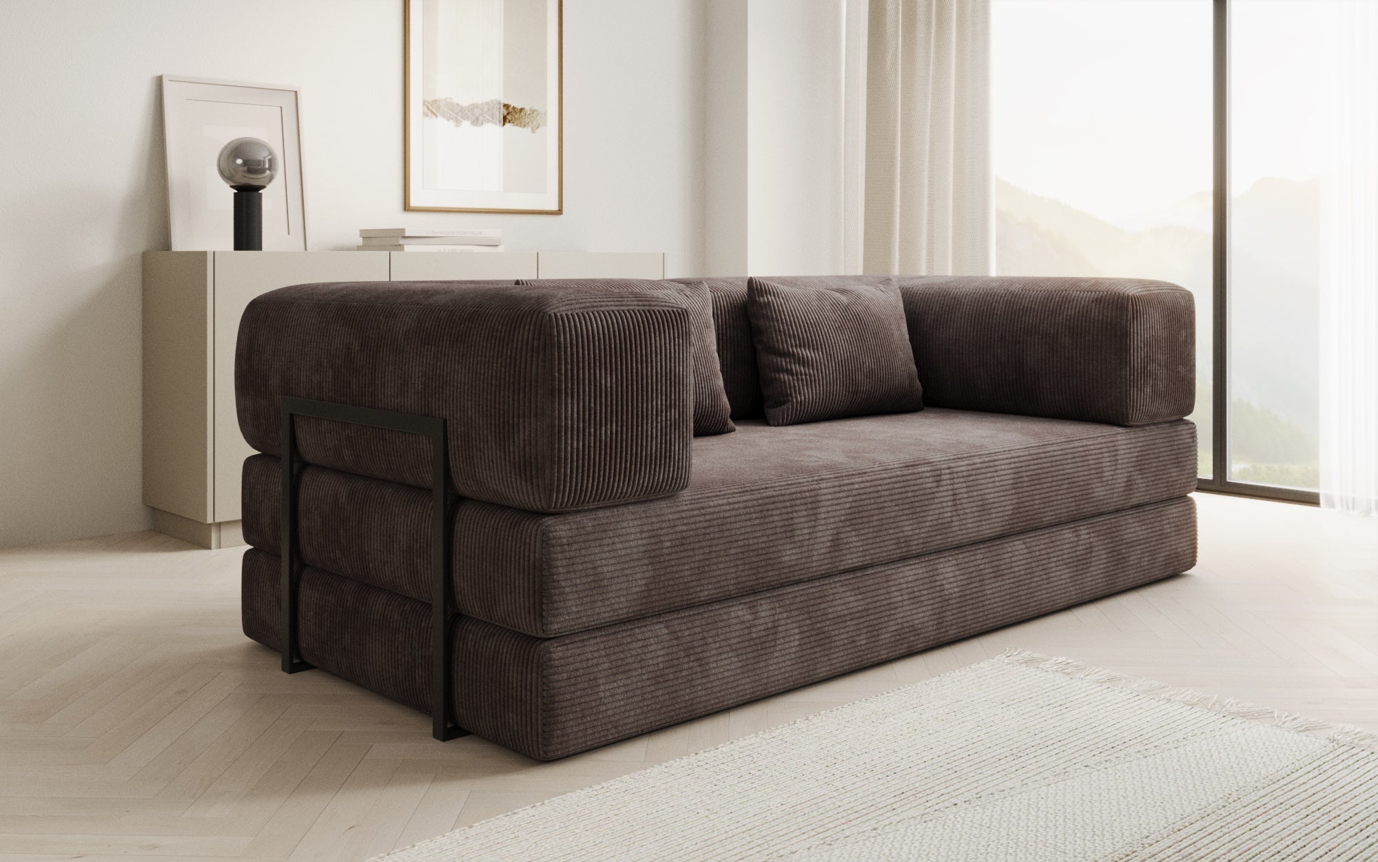 Hochwertiger Ersatzbezug für Lazy Cord Sofa: Komfortabel, Stilvoll, Langlebig in Vielen Farben