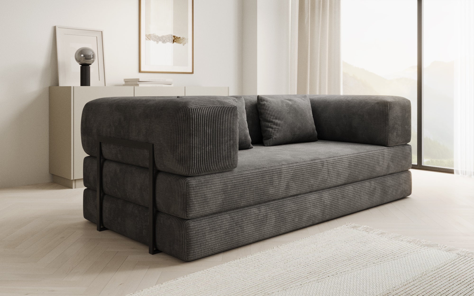 Hochwertiger Ersatzbezug für Lazy Cord Sofa: Komfortabel, Stilvoll, Langlebig in Vielen Farben