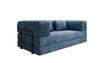 Elegantes, Modernes 3-Sitzer Cordsofa Lazy: Komfort, Schlaffunktion & Praktischer Stauraum