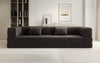 Luxuriöses XXL Designer Samt Sofa mit Schlaffunktion, Stauraum und Komfort