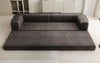 Luxuriöses XXL Designer Samt Sofa mit Schlaffunktion, Stauraum und Komfort