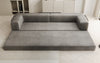 Luxuriöses XXL Designer Samt Sofa mit Schlaffunktion, Stauraum und Komfort