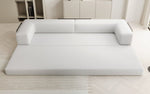 Lade das Bild in den Galerie-Viewer, Luxuriöses XXL Designer Bouclé Sofa – 3 Sitzer mit Schlaffunktion &amp; Stauraum

