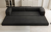 Luxuriöses XXL Designer Bouclé Sofa – 3 Sitzer mit Schlaffunktion & Stauraum