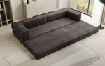 Lade das Bild in den Galerie-Viewer, Luxuriöses XXL Designer Samt Sofa mit Schlaffunktion, Stauraum und Komfort
