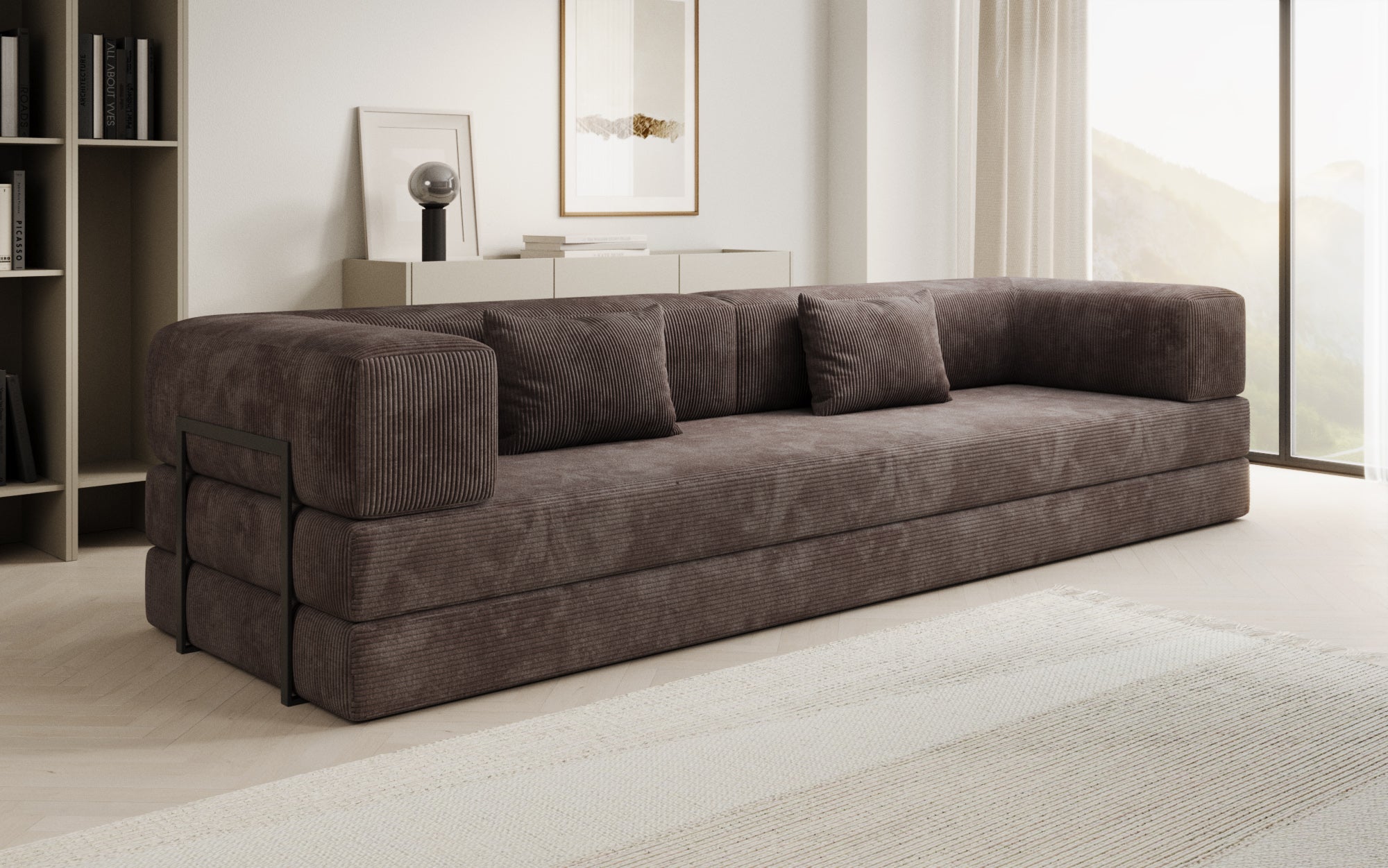 Hochwertiger Ersatzbezug für Lazy Cord Sofa: Komfortabel, Stilvoll, Langlebig in Vielen Farben