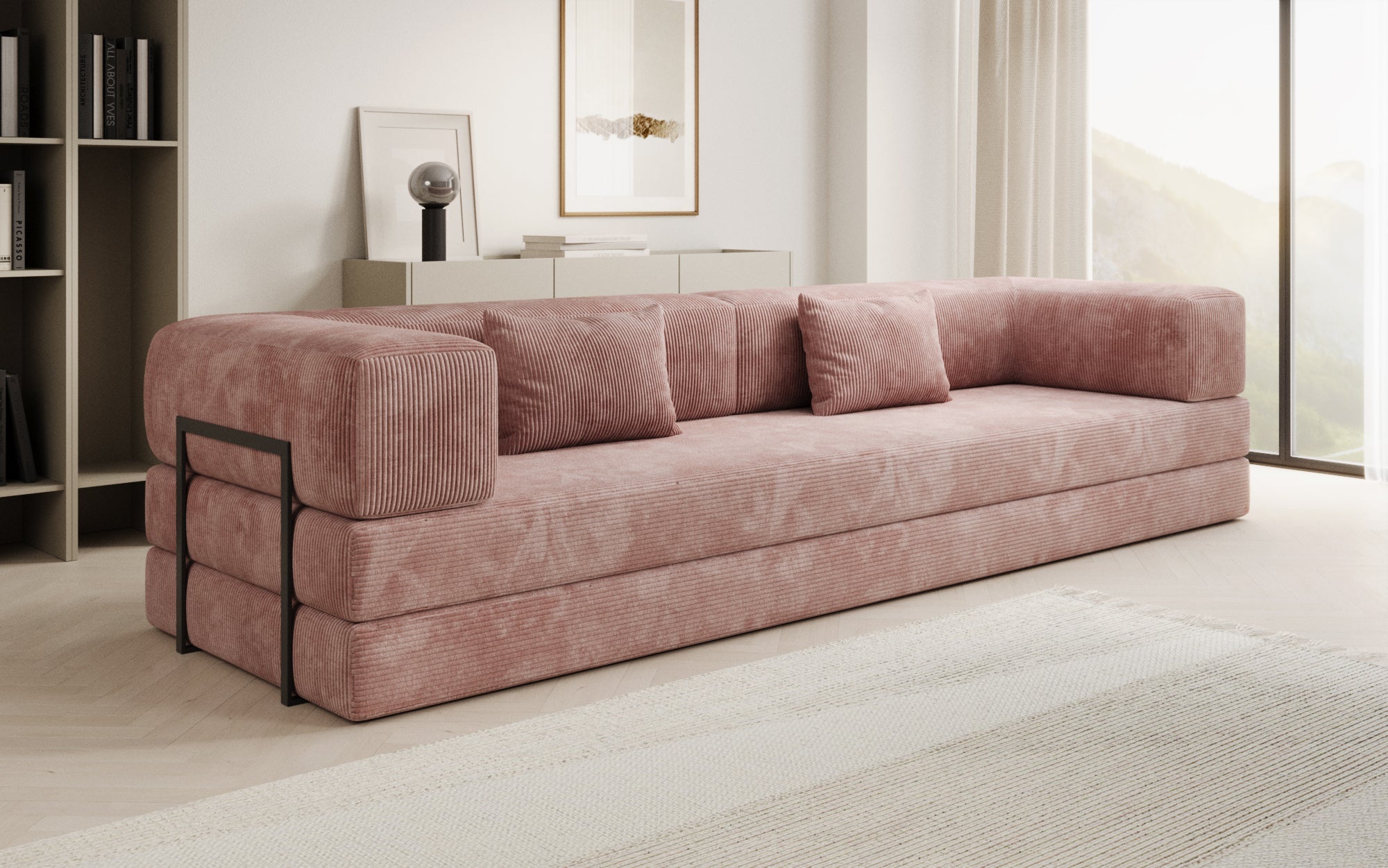 Hochwertiger Ersatzbezug für Lazy Cord Sofa: Komfortabel, Stilvoll, Langlebig in Vielen Farben