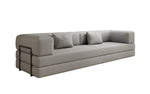 Lade das Bild in den Galerie-Viewer, Luxuriöses XXL Bouclé Designer Sofa mit Schlaf- und Stauraumfunktion
