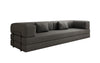 Luxuriöses XXL Designer Bouclé Sofa – 3 Sitzer mit Schlaffunktion & Stauraum
