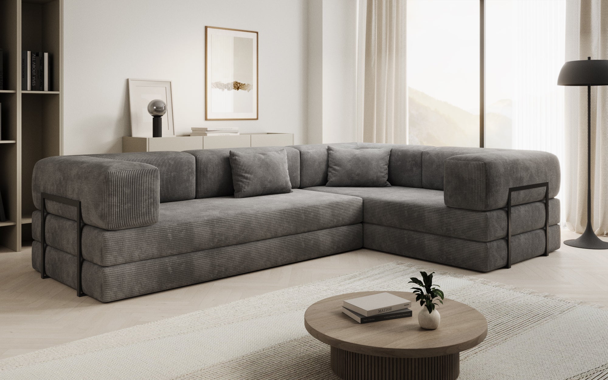 Hochwertiger Ersatzbezug für Lazy Cord Sofa: Komfortabel, Stilvoll, Langlebig in Vielen Farben