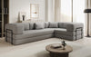 Luxuriöses Designer Ecksofa Lazy L Bouclé – Vielseitig, Gemütlich mit Schlaffunktion & Stauraum