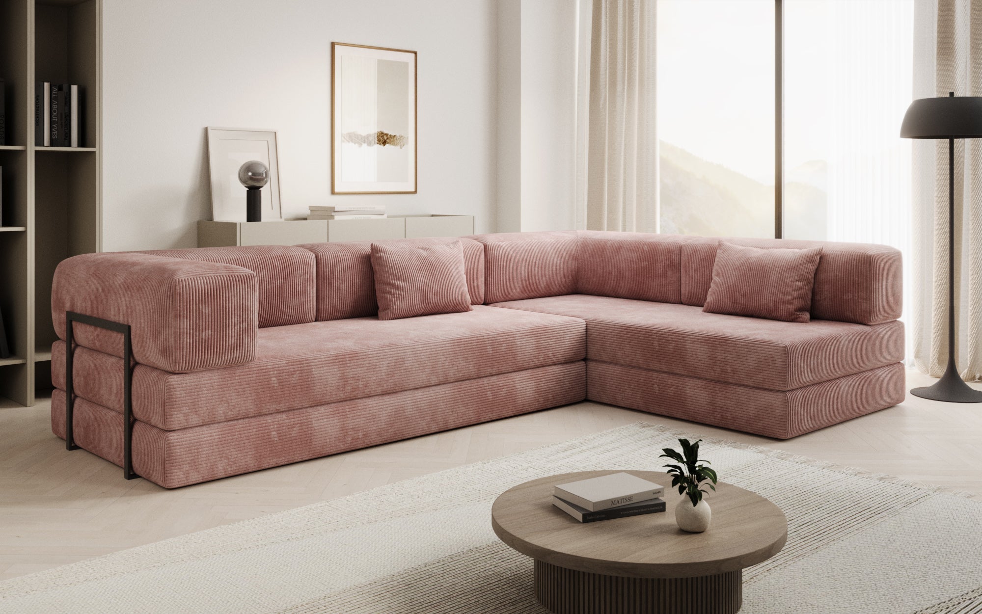 Hochwertiger Ersatzbezug für Lazy Cord Sofa: Komfortabel, Stilvoll, Langlebig in Vielen Farben