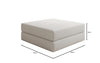 Lazy Bouclé Beistellhocker Luxus Design Gemütlicher Pouf Sitzgelegenheit Wohnzimmer Schlafzimmer Modern