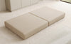 Lazy Bouclé Beistellhocker Luxus Design Gemütlicher Pouf Sitzgelegenheit Wohnzimmer Schlafzimmer Modern