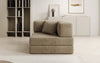 Samtiger Designer Schlafsofa Sessel – Gemütlich, Modern, Multifunktional, Luxuriös