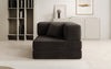 Samtiger Designer Schlafsofa Sessel – Gemütlich, Modern, Multifunktional, Luxuriös