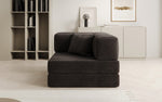 Lade das Bild in den Galerie-Viewer, Luxuriöser Samt-Relax-Sessel: Ergonomisch, Bequem, mit Schlaffunktion und Stauraum

